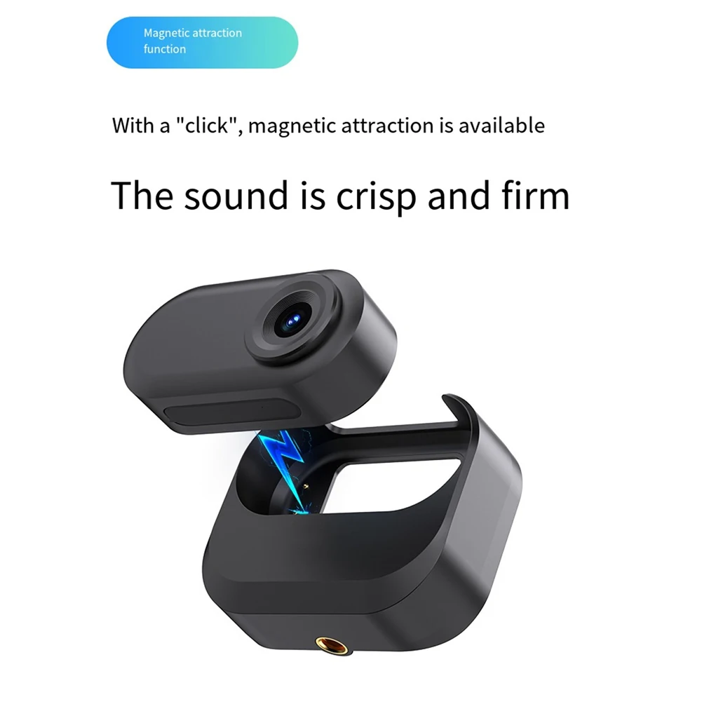 FHD 2.7K Mini Thumb Motion Camera 66x56x22MM High Definition Wearable Magnetic Charging Intelligent Camera For Outdoor Cycling - Image 2