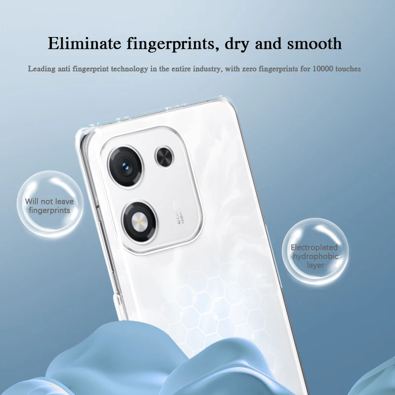 لينة شفافة سيليكون رقيقة ضوء الحالات الهاتف ل HonorX70i الشرف X70i 5G 6.7 "كاميرا واقية واضح غطاء خلفي من البولي يوريثان الإسكان #6