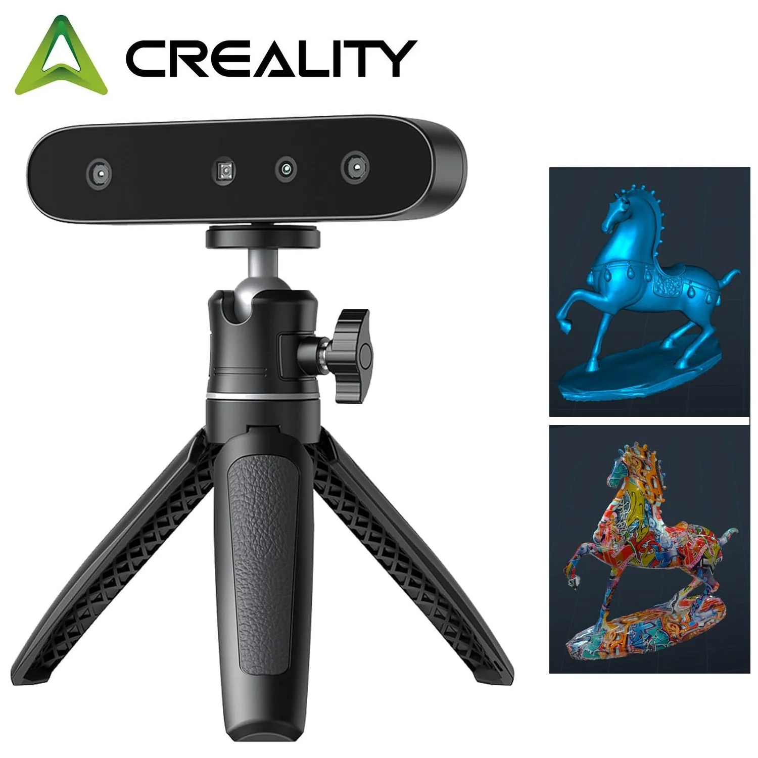 Creality CR-Ferret SE 3D Scanner Anti-Shake, 0.1Mm Precision, 30FPS Scanning Speed, Full-Color, Upgraded Desktop 3D Scanner