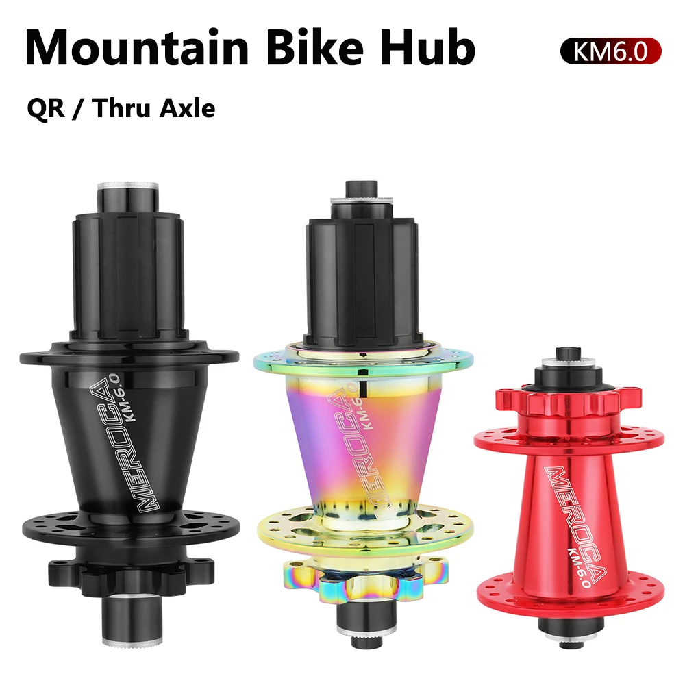 

Mountain MTB Bike Hubs QR/BOOST/THRU 32 Hole Sealed Bearing Aluminum Alloy Bicycle Wheel Hub Sets 12x142/148mm