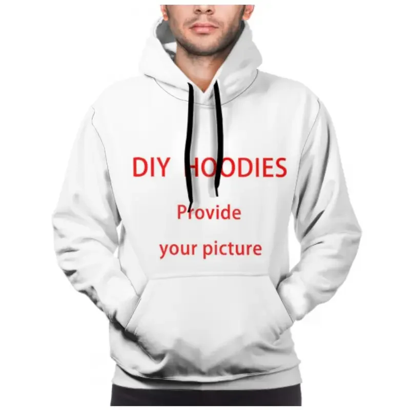 DIY Custom Full 3D printing Hoodies Create Design Photo/You Want Pattern Personalized Customized Sweatshirts