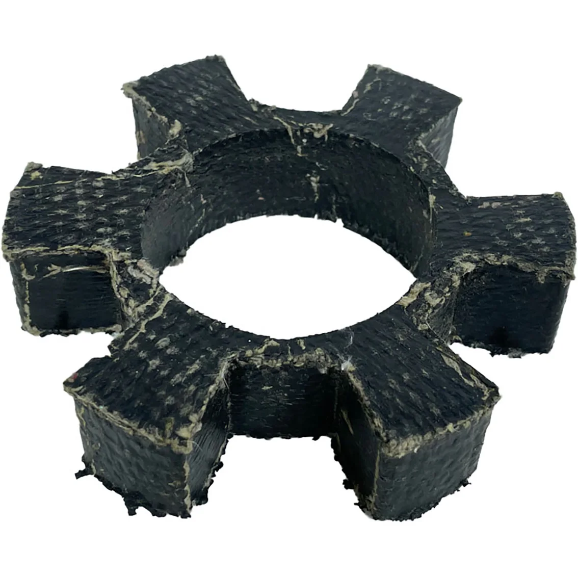 1Pcs Black Rubber Hex Elastic Ring Coupling Buffer Pad Red T-Shaped Plum Blossom Hex Elastic Block  For Water Pump Wheel Sealing