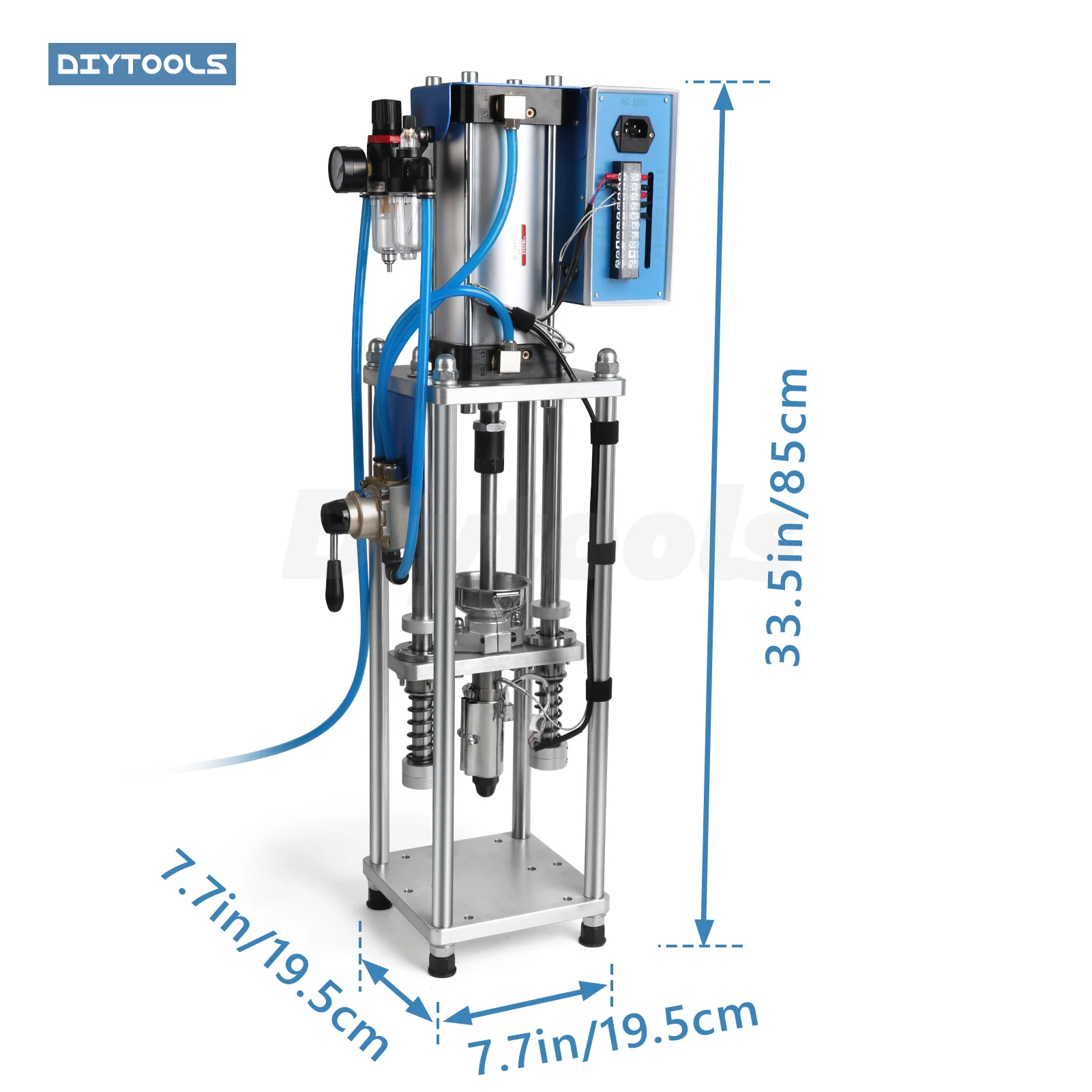 20g Vertical Injection Molding Machine Desktop Small Plastic Molding Machine for USB Head Plug & Electronic Components Making