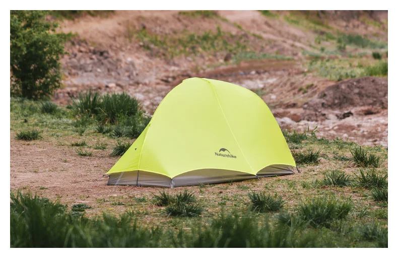 Naturehike Star Trail EXT Hiking Tent 1 2 Person Tent 10D Nylon Ultralight Camping Backpacking Trekking Waterproof Shelter Tent