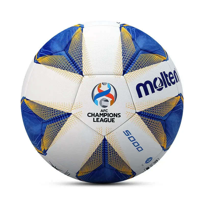 Molten Oficial F5A5000 Molten Footballs Tamanho 5 para Adultos Ligação Térmica Copa Asiática Futsal Futebol AFC Champions League Bolas De Futebol