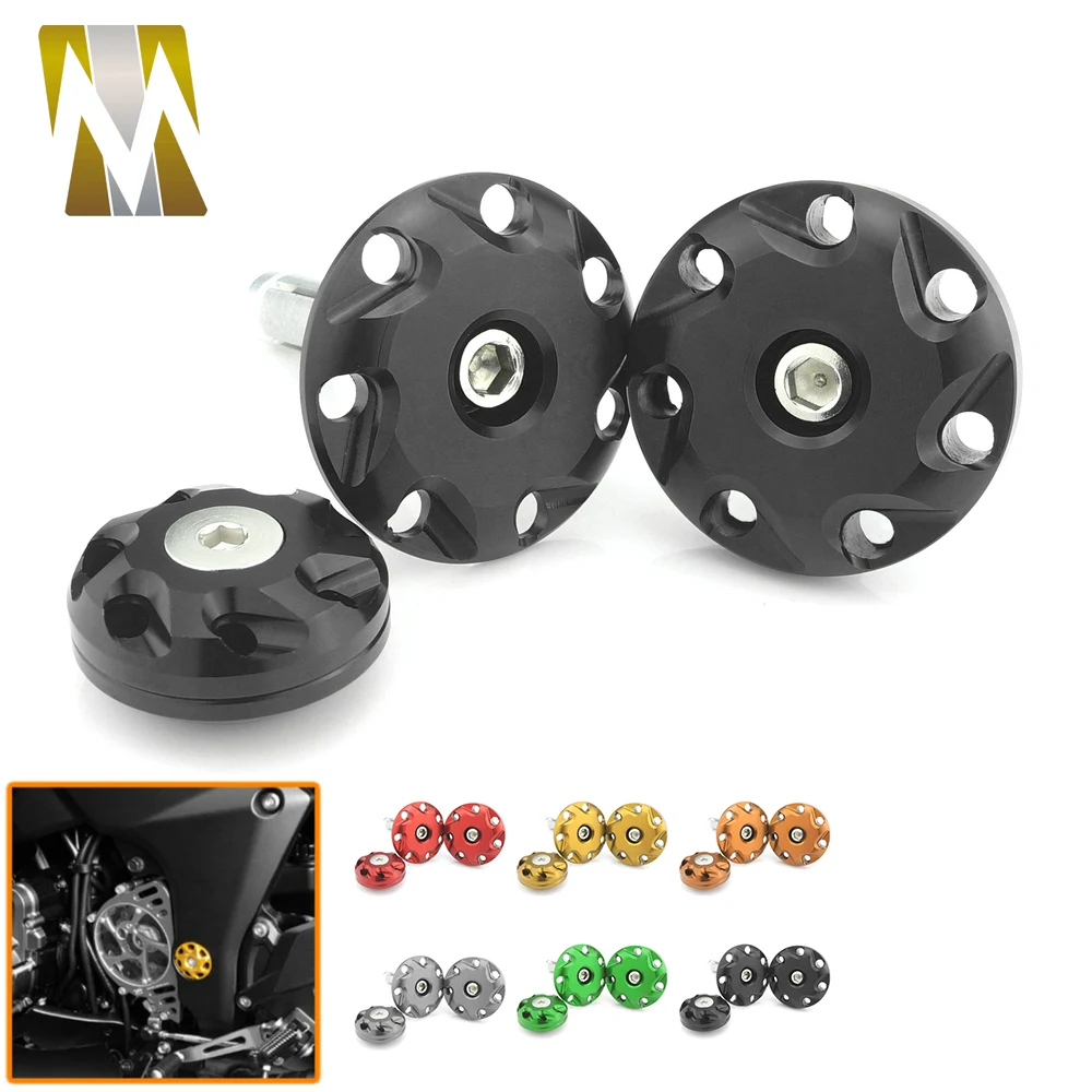 

For Kawasaki Z1000 Z1000R Z1000SX Ninja 1000 1000SX ABS 2010-2020 Motorcycle Frame Hole Plugs Covers Decorate Caps Kits