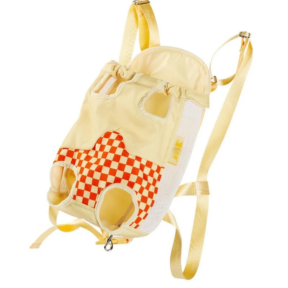 

Durable Hands Free Pet Chest Bag Comfortable Soft Cat Carrier Bag Breathable Adjustable Straps Pet Shoulder Bag Outdoor Use