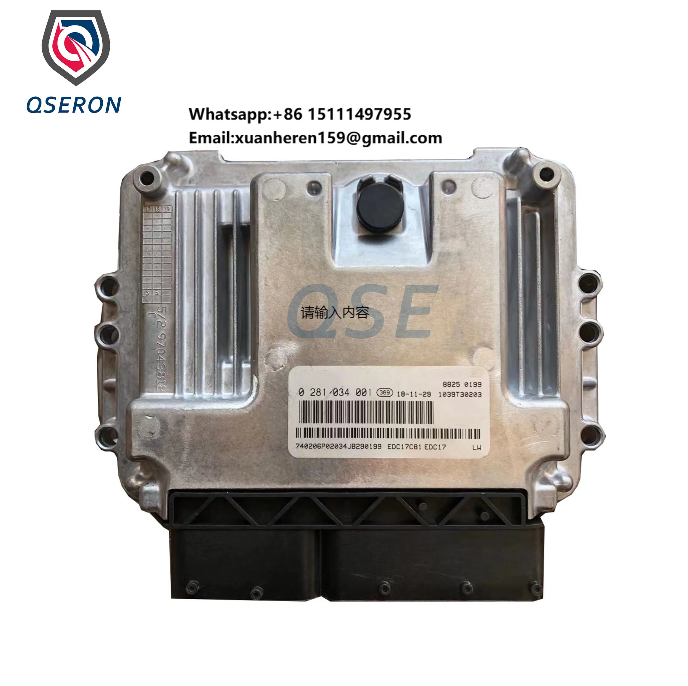 0281034001 Engine Control Unit ECU ECM Electric Control Controller Unit Computer for Maxus V80 2.5 diesel