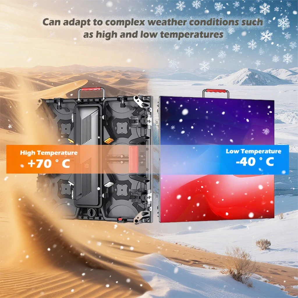 JINBOSHI P3.91/P4/P4.81 Indoor-Outdoor LED Rental Stage Screen IP65/IP45 5000cd