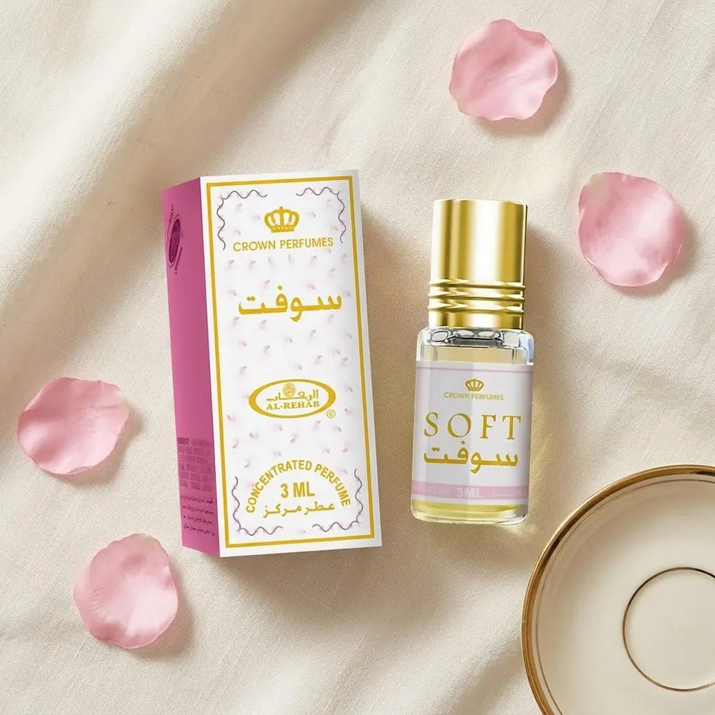3ml Soft Concentrated Perfume Oil Sweet Floral Fruity Scent Long Lasting Fragrance Vanilla Musk Notes Gentle Oriental Aroma