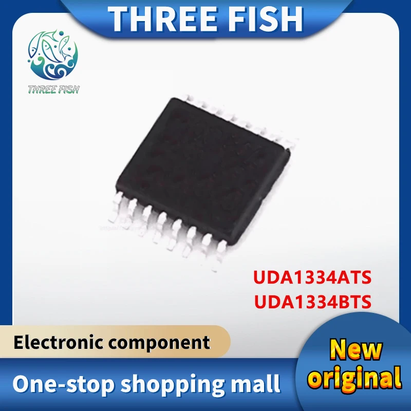 (10piece)100% New UDA1334ATS UDA1334BTS UDA1334ATS/N2 UDA1334BTS/N2 UDA1334A UDA1334B TSSOP16 Chipset