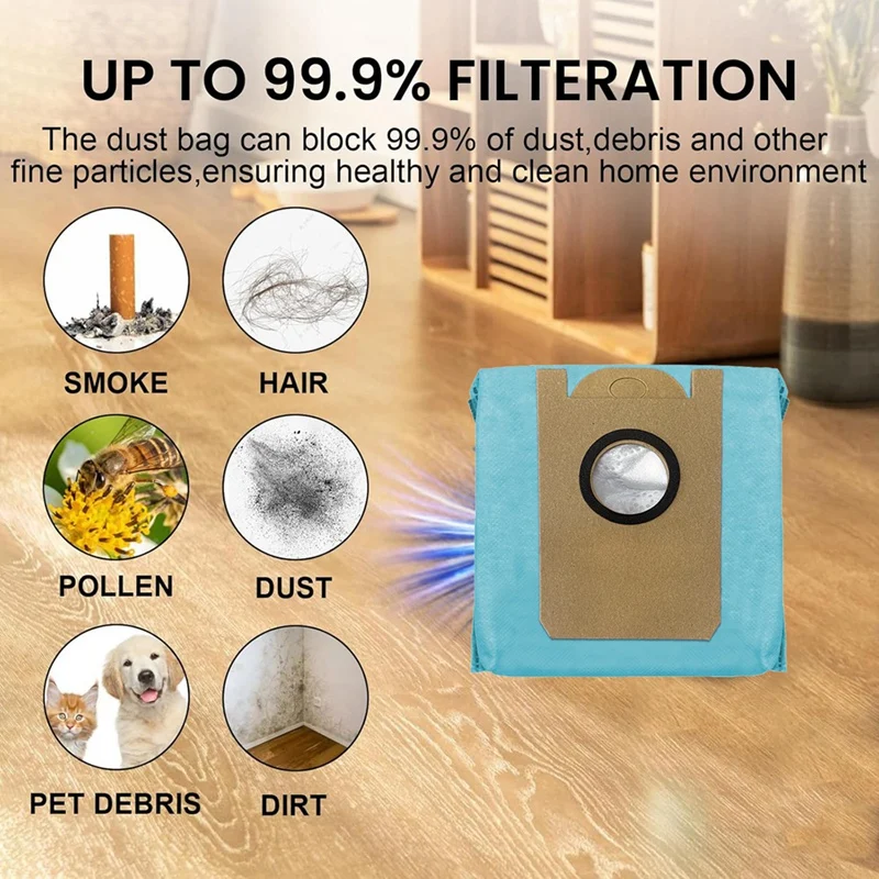 A74G-мешки для пыли для Eufy Robovac L35 Hybrid/L35 Hybrid +/LR30 Hybrid/LR30 Hybrid + запасная часть пылесоса мешок для мусора