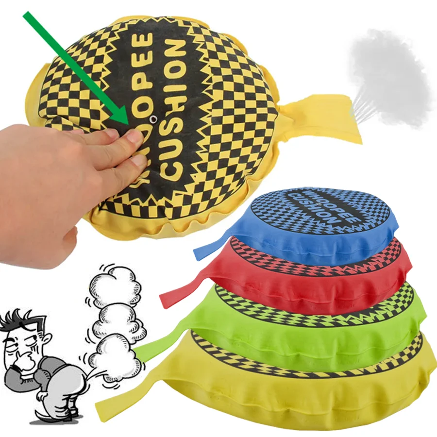 3/5pcs Trickery Fart Cushion Prank Props Party Birthday Festival Funny Atmosphere Creating Supplies Realistic Fart Sounds XJM