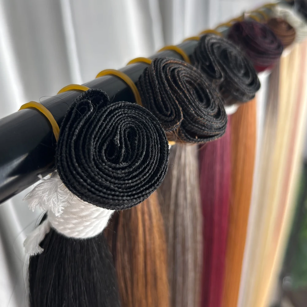 YunRong Straight Hair Bundles Synthetic Hair Extensions Premium Heat Resistant Fiber Hair Weaving Yaki Straight Hair image 3