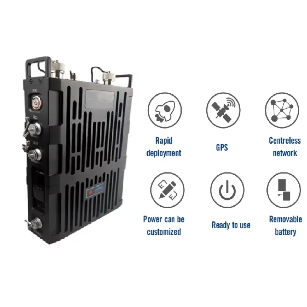 Self Organizing Network Radio SMA Head 10 Network Hops1mbps Network Wireless Broadband Communication Radio