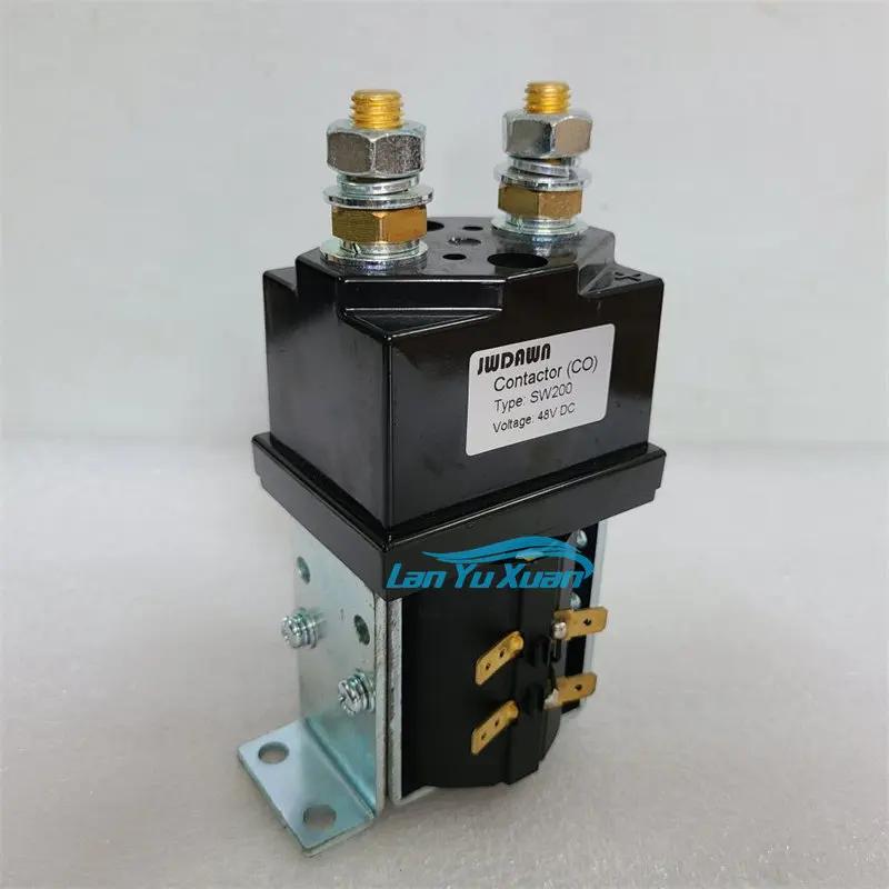 

Replace Albright SW200 SW200-1 SW200-421 48V Lift Pump Contactor Solenoid Relay, Golf Cart Electric Forklift Vehicle Accessories