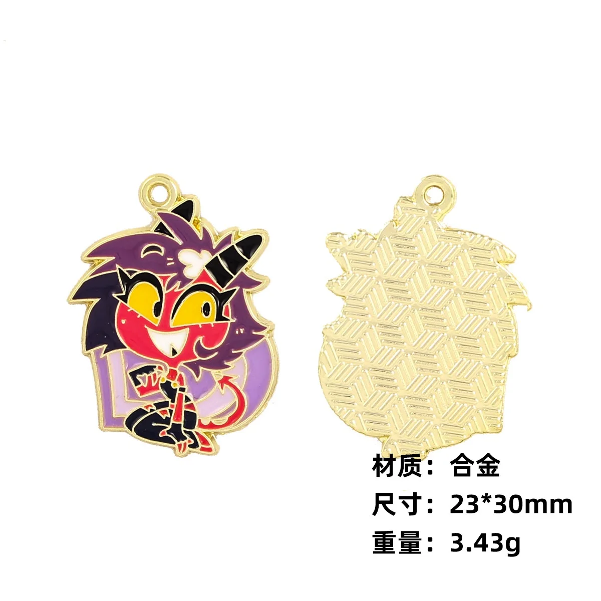 10 قطعة/الوحدة الإبداعية الكرتون الشكل المينا سحر للنساء DIY أقراط قلادة صنع المجوهرات قلادة الإكسسوار