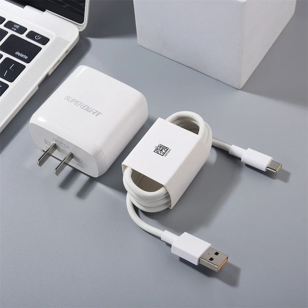 New Realme GT Master Edition GT2Pro Neo2 65W SuperVooc Fast Charger EU/US QC4.0 USB Power Adapter For Realme 8 8i 9 X7Pro OPPO - náhled 5