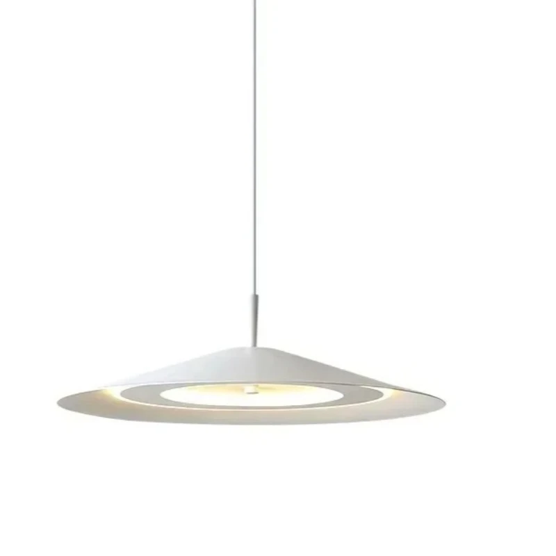 Modern Minimalist Designer Restaurant  Pendant Lights Bar Island Lamps  Circular Shaped Textured LED Light Chandelier