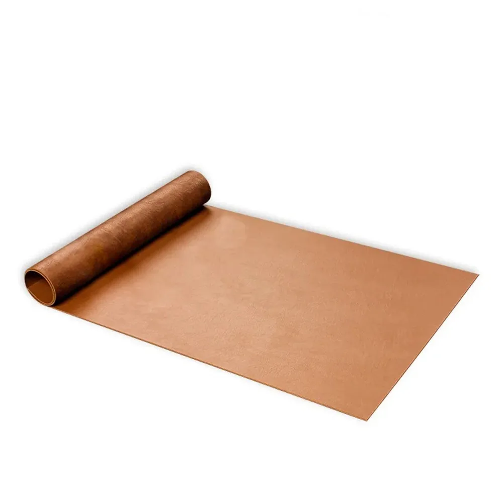 Large Gaming Faux PU Leather Desk Mat Waterproof Oil-Proof Heat-Resistant Mouse Pad Home Office Outdoor weddings Party Table Pad