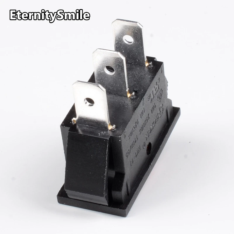 TR-012E ON-OFF 3 Pin 2 Position T125/55 1E5 SPST 20A 250VAC led red green blue yellow illuminated Rocker Switch