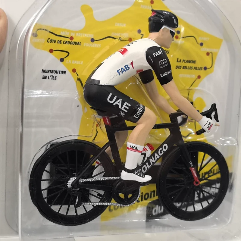 Modèle de vélo à l'échelle 1:18, modèle de simulation en plastique, collection statique, cadeaux décoratifs pour les fêtes