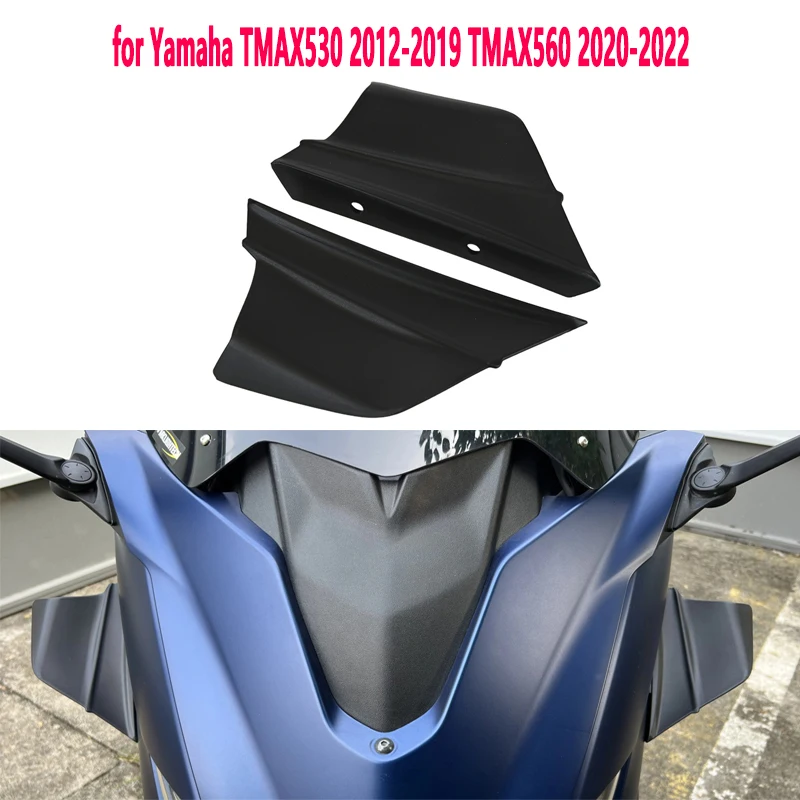 Motorcycle for Yamaha TMAX530 2012-2019 TMAX560 2020-2022 Modified side beak fixed wind wing into wind crosswind wing Shark fin