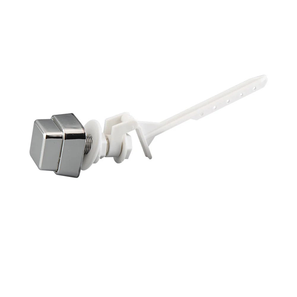 Bathroom Supplies Push-Button Toilet Parts Water-saving Accessories Plastic Replacement Side Mount Bathroom Brand New