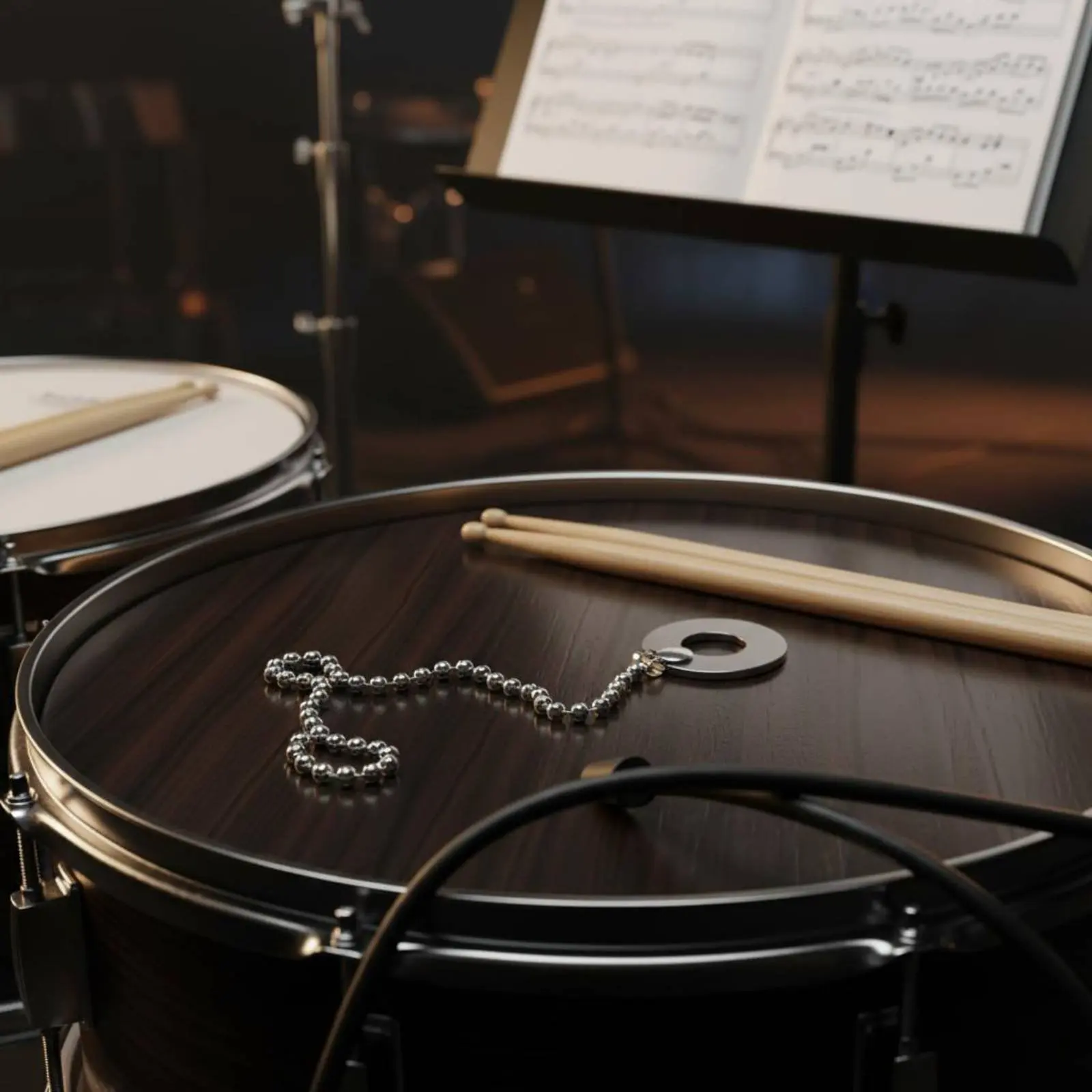 

Cymbal Sustain Chain Hissing Sound Music Accessory for Stage Performance