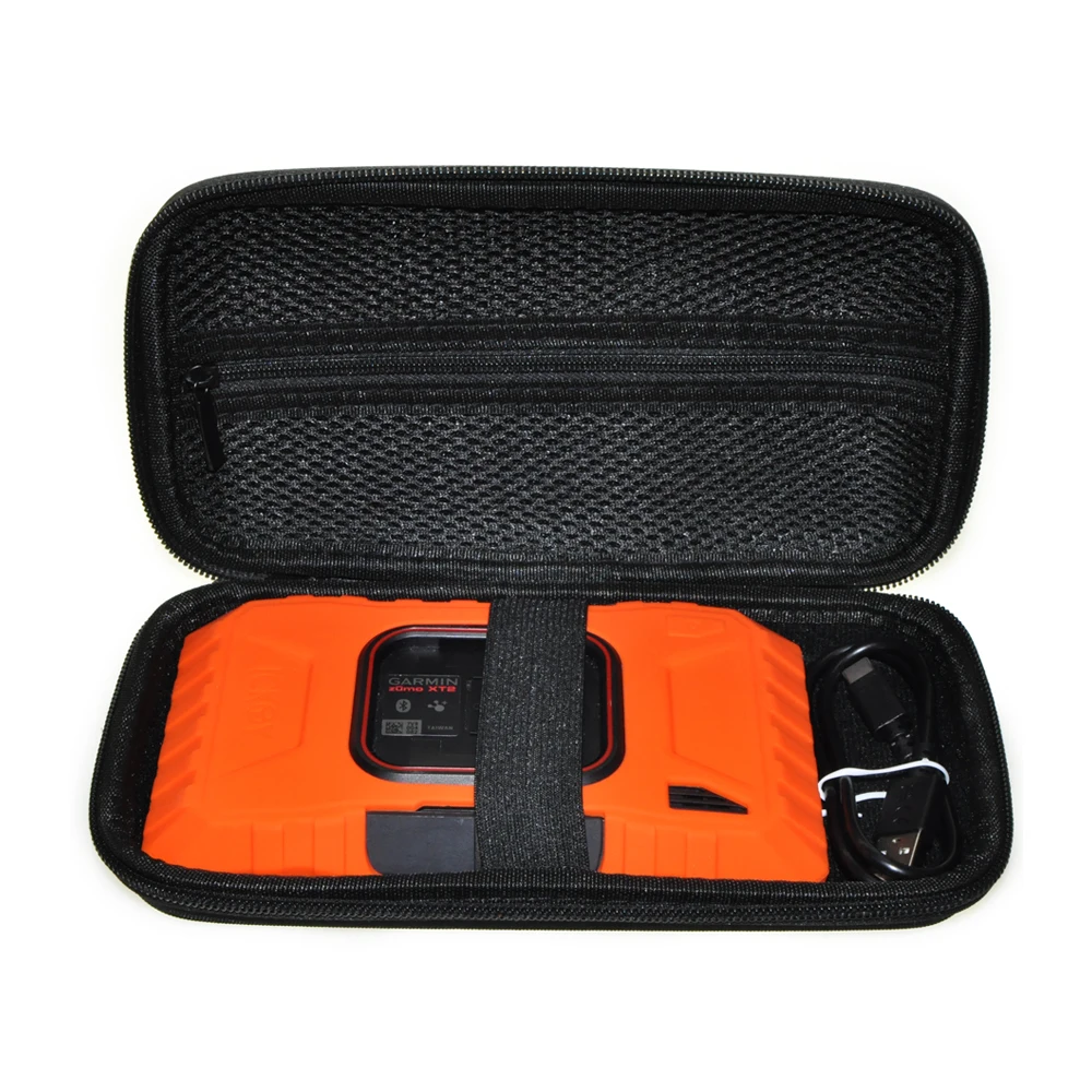 

Силиконовый защитный чехол + портативная защитная сумка для переноски, сумка для хранения 6-дюймового GPS для аксессуаров Garmin ZUMO XT2