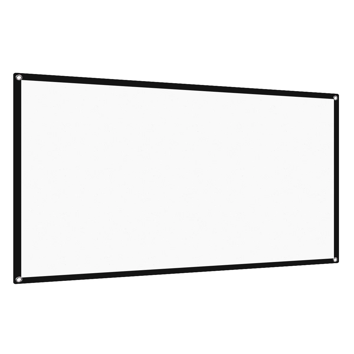 Anti-Crease Folding Projection Screen Portable Projector Curtain for Business Education Gaming Projector Screen