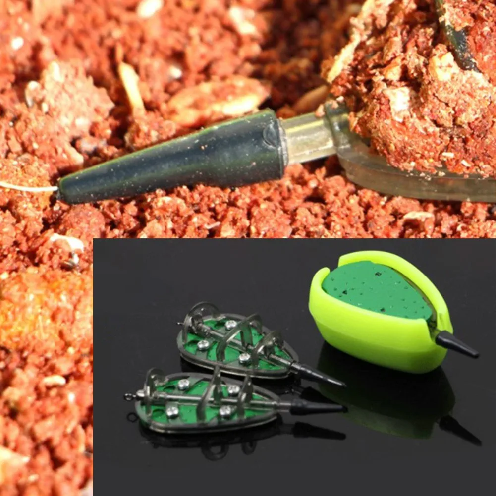 1pcs Fishing Feeders Inline Method Feeders With Mould Set For Carp Foshing Tackle Tools Fishing Tackle Pesca Iscas Accessories view 5
