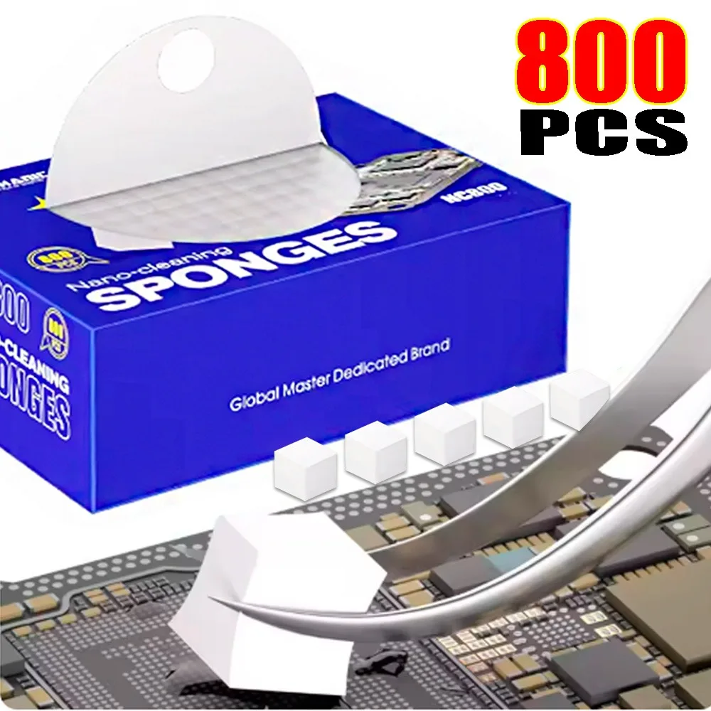 ميكانيكي NC800/SN-500 نانو تنظيف الإسفنج متعدد الوظائف تنظيف الشاشة اللوحة الأم السعة تنظيف أداة مع الملقط