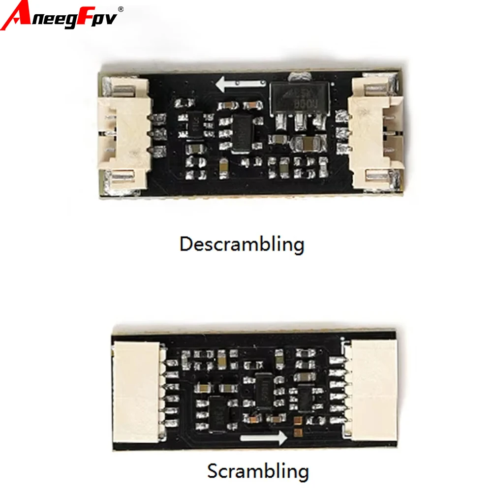 

FOXEER FPV Video for RC Drone Scrambler Analog Signal Scrambling 5V Input Descrambling Input Voltage 5-36V