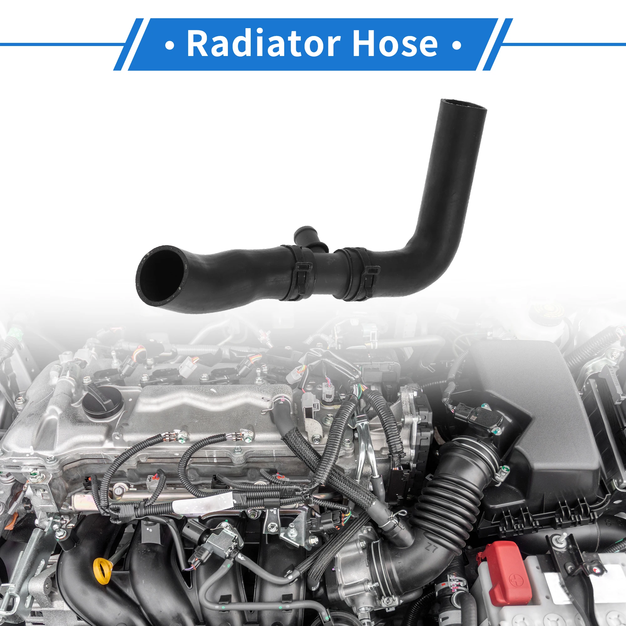 

UXCELL Radiator Hose for Land Rover Range Rover Sport 2006-2009 No.PCH500941 Rubber