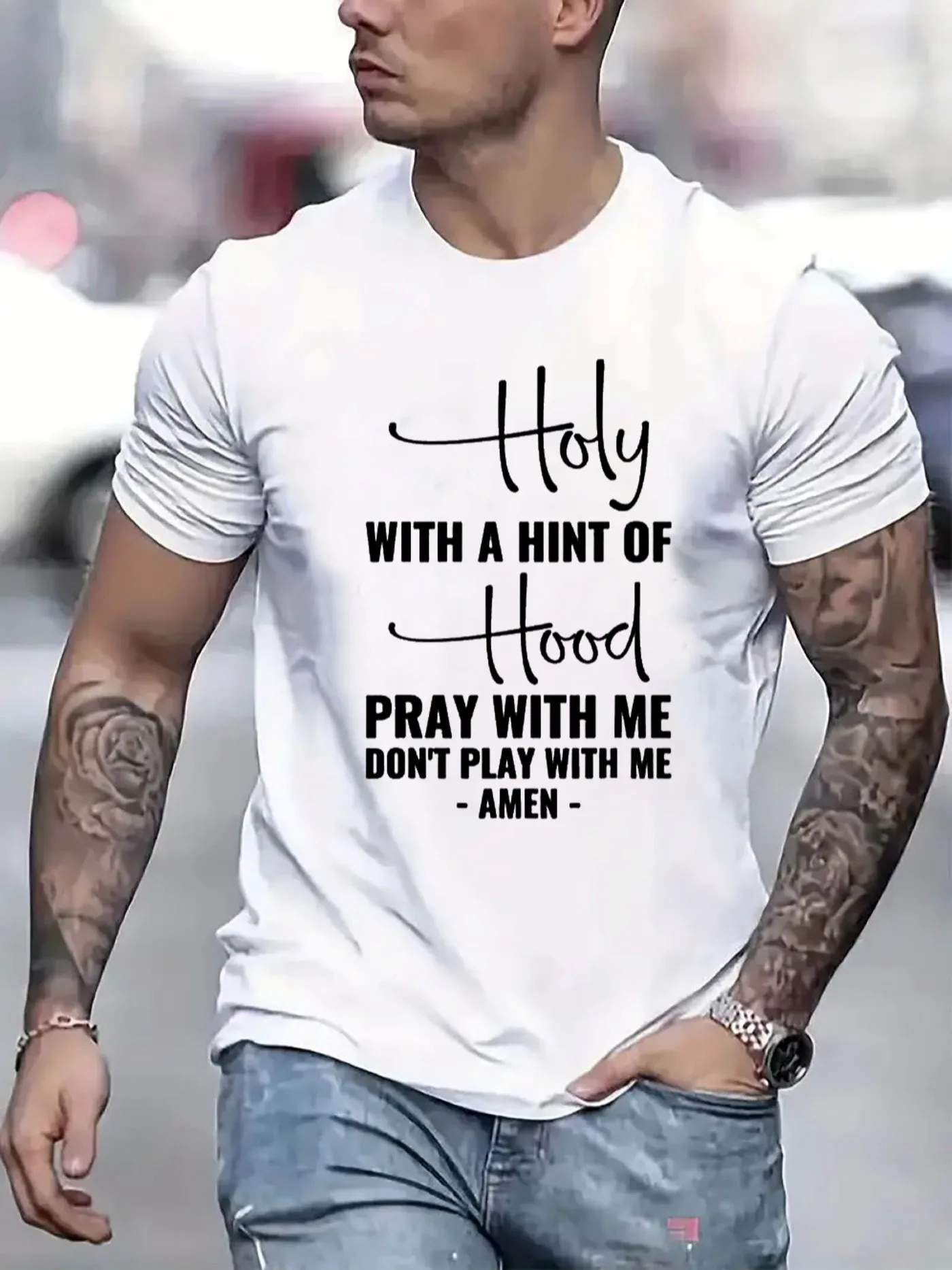 Mens Halloween Casual Short Sleeve T Shirt