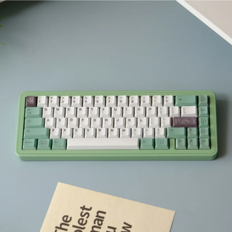 

GMK 129 клавиш, плотный противотуманный колпачок, вишневый профиль, сублимированные персонализированные колпачки для клавиш Cherry MX Switch, игровая механическая клавиатура