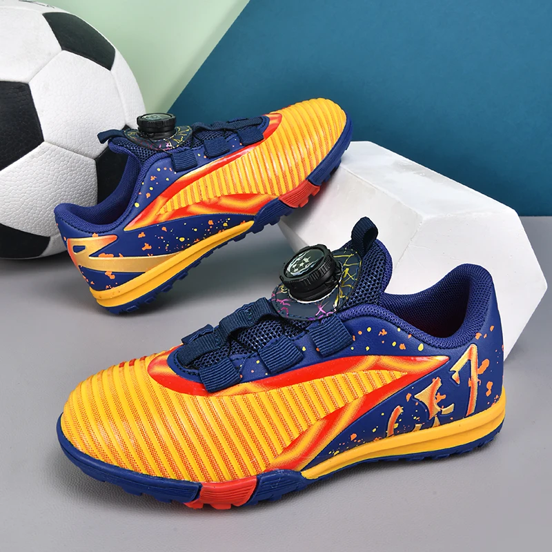 

Новые профессиональные футбольные бутсы для мужчин и детей, бутсы для мальчиков, для игры на траве, с доставкой, тренировочные, нескользящие, ультралегкие