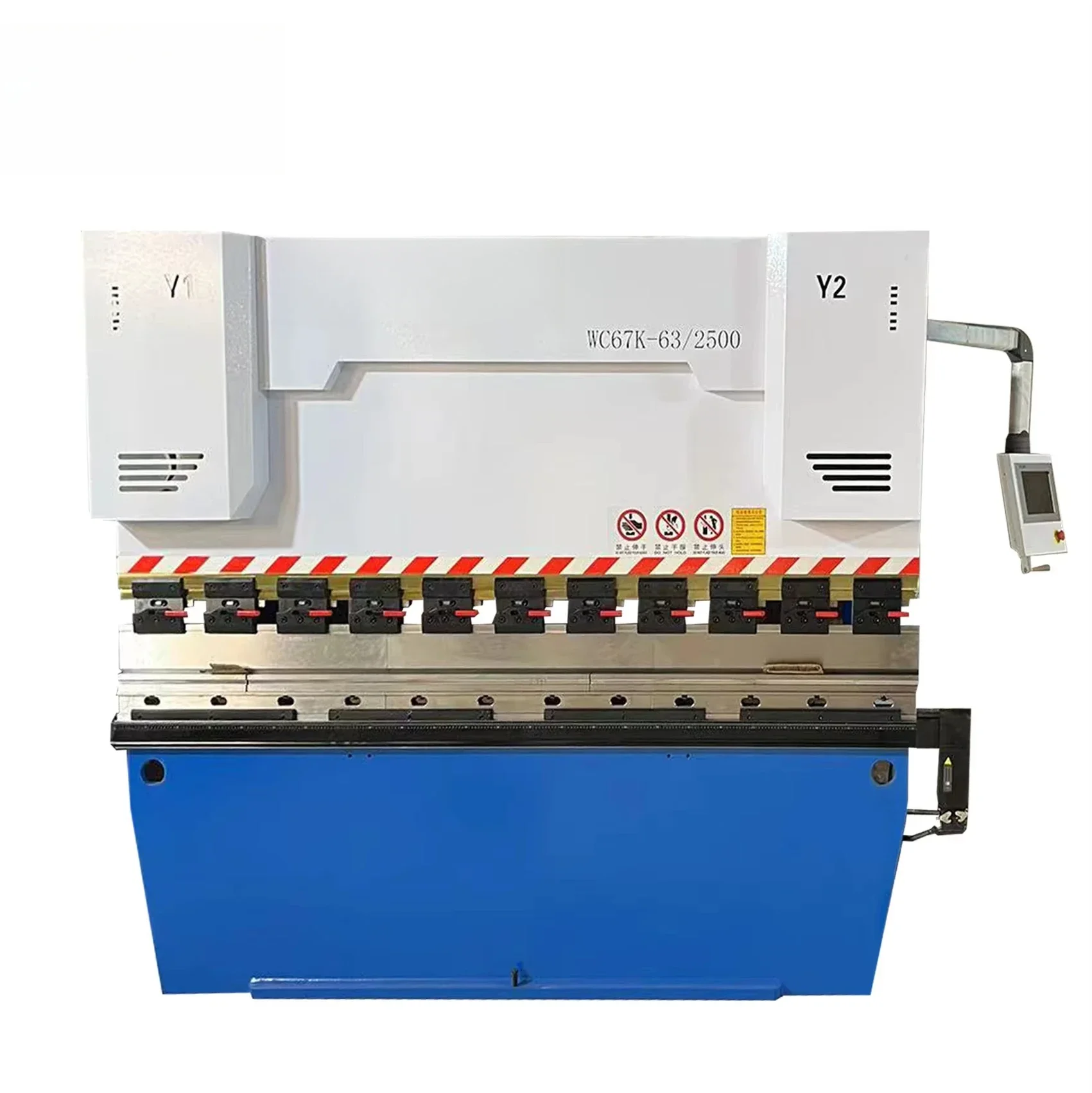 Hot Sale WC67K-63T/2500 Automatic Steel Sheet Bending Machine 63T Torsion Press Brake Revolutionary Bending for Carbon Steel