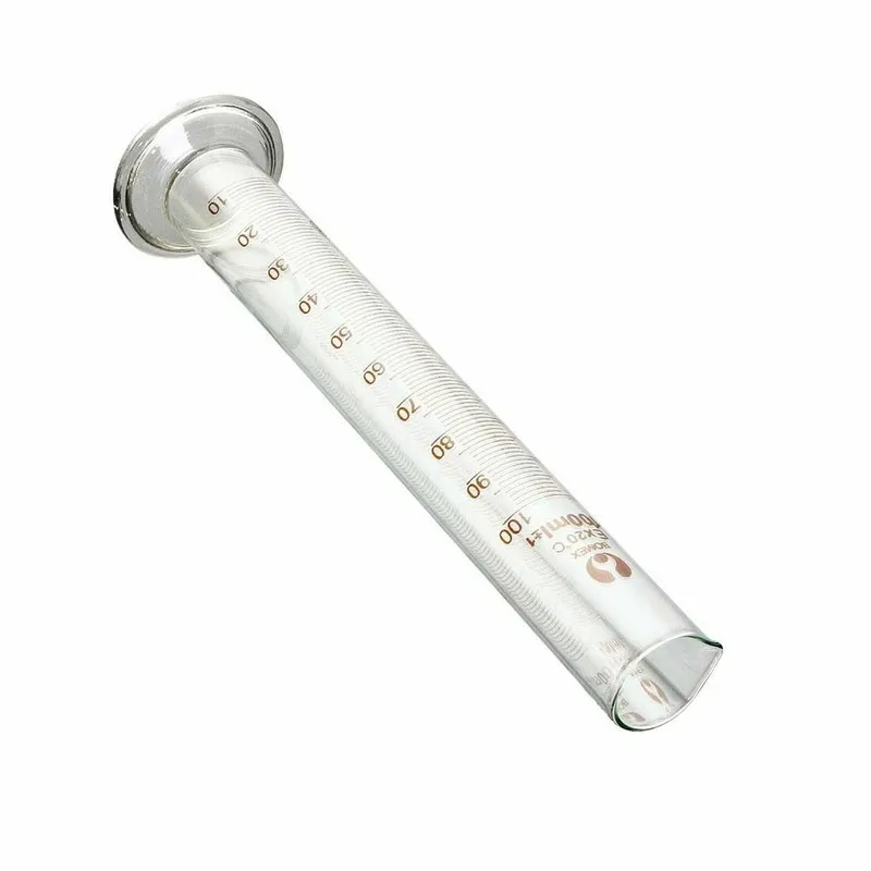 

1 PCS High Accuracy Glass Measuring Cylinder Set 5ml 10ml 25ml 50ml 100ml 250ml 500ml for Chemistry Lab Supplies