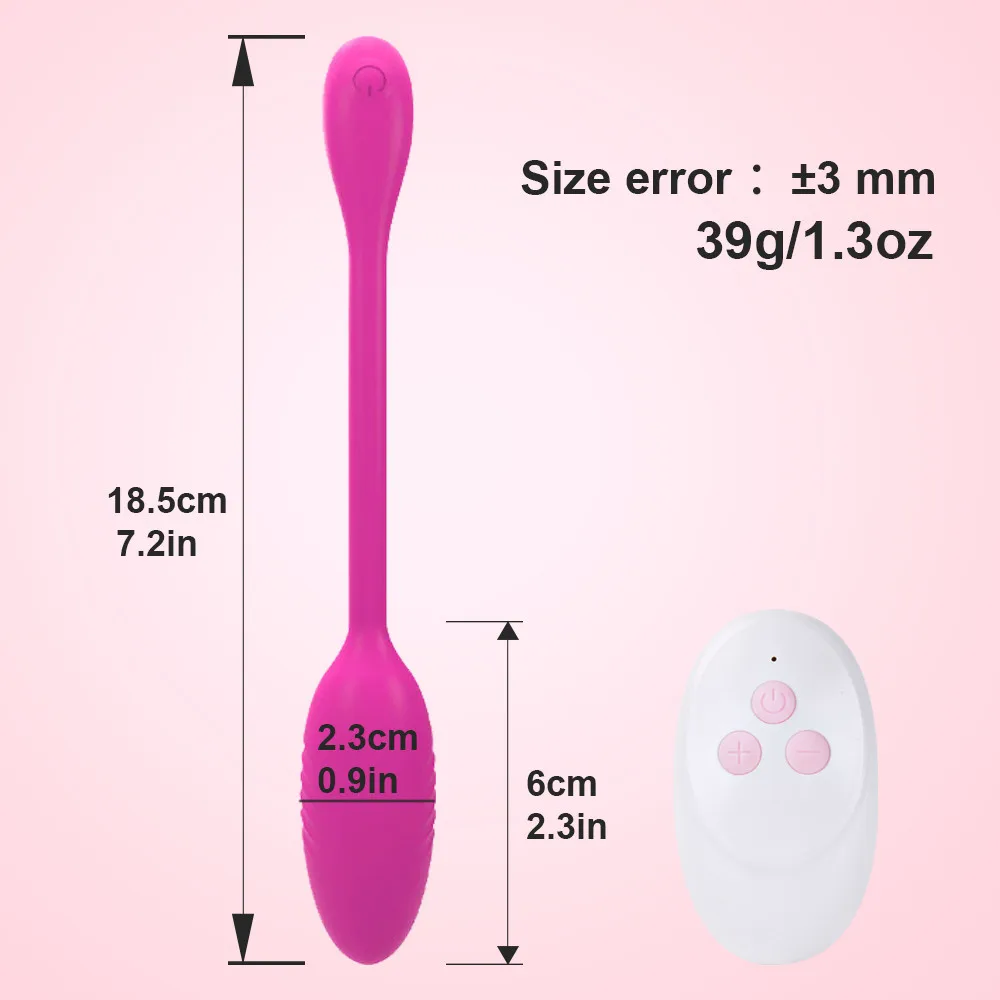 Bullet Vibrator for Clitoris Remote Control Vibrating Love Eggs G Spot Massager Vaginal Stimulator Wearable Sex Toys for Women