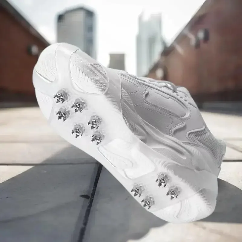 الأشرطة المشي لمسافات طويلة على الجليد للبالغين، دروع الأحذية، الأظافر الوحيدة المضادة للانزلاق، صيد الأسماك على الجليد وتسلق الجبال، قرنفل الجليد #2