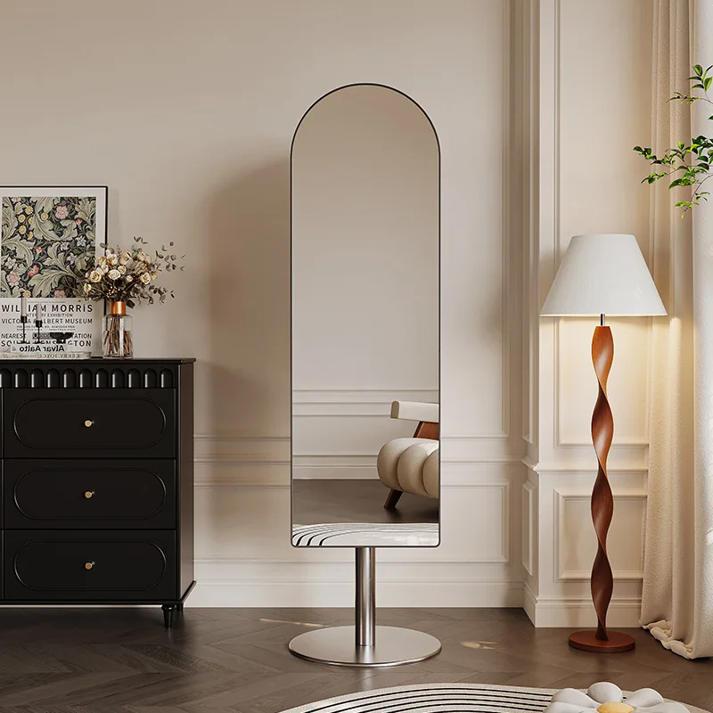 Armadietto a specchio girevole a figura intera