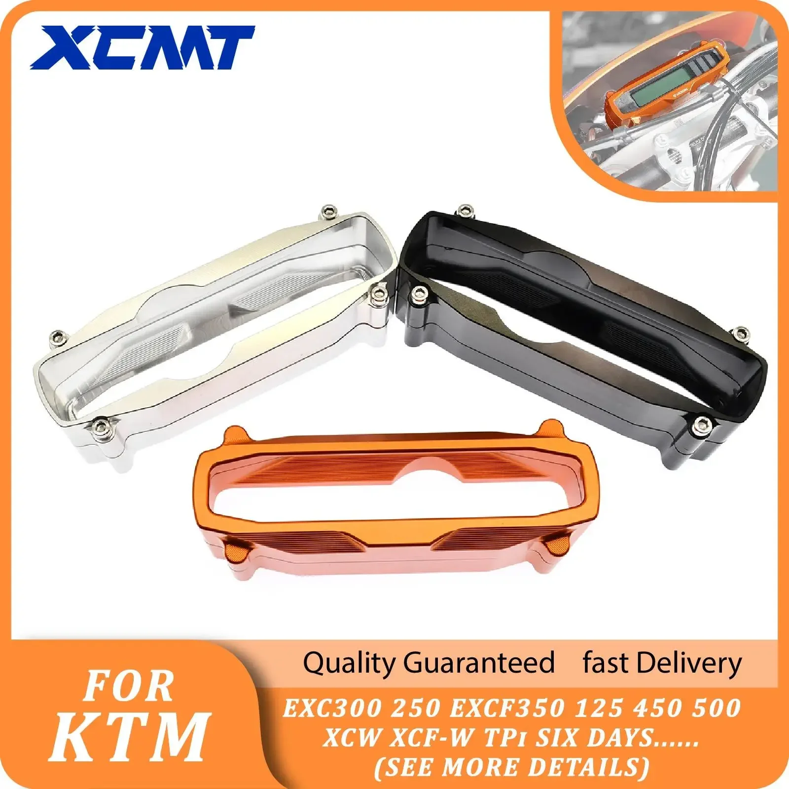 

For KTM EXC EXC-F XCW XCF-W TPI SIX DAYS 250 300 350 450 2015-2023 Speedometer Speedo Odometer Protector Guard Cover CNC Parts