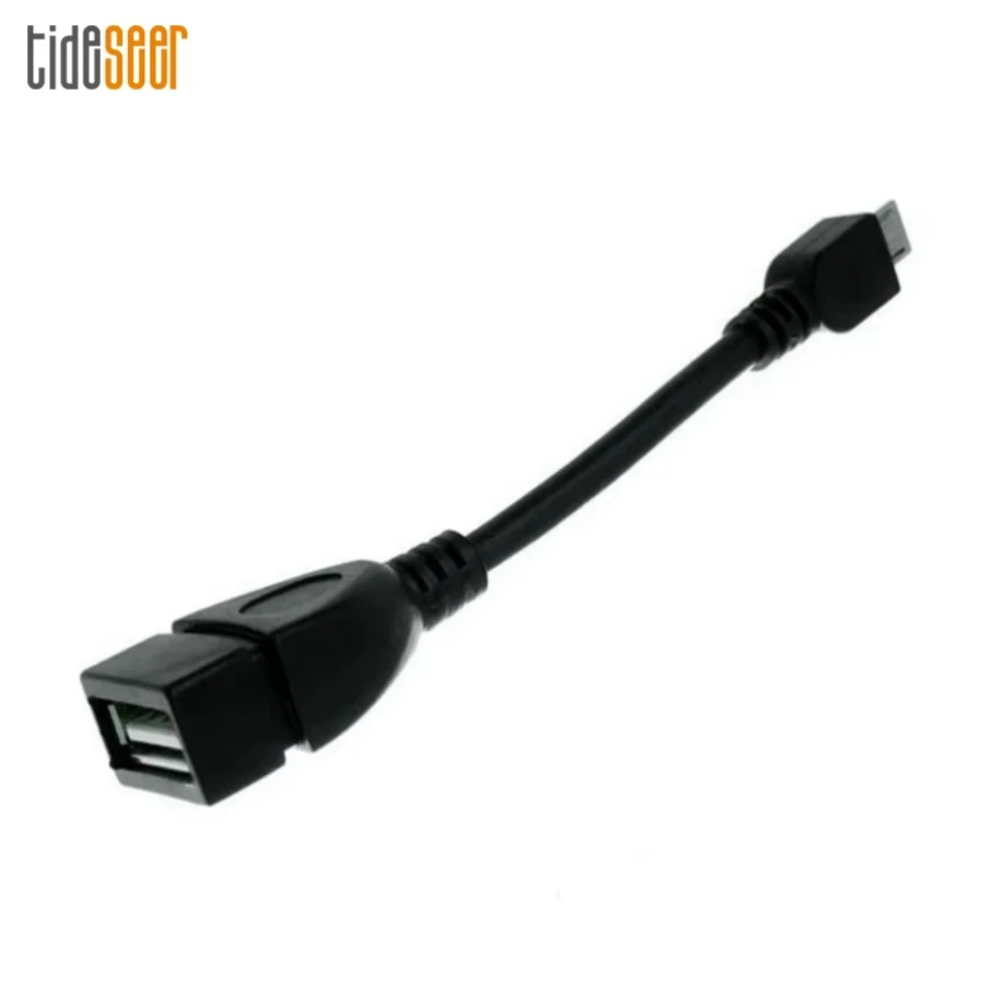 100pcs Micro USB OTG Adapter Cable Connector Cord for Xiaomi Samsung Huawei Tablet Android Phone