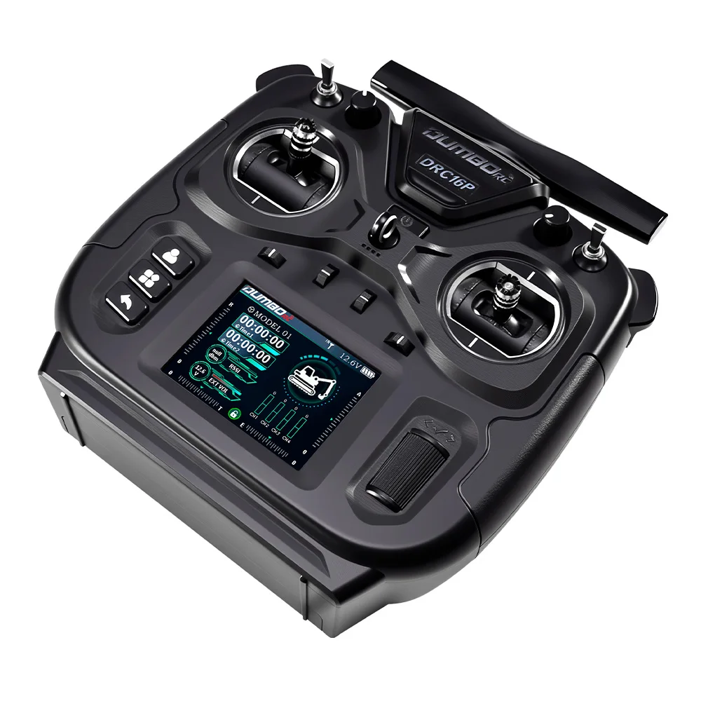 DUMBORC RC Transmitter DRC16P 16CH Coach Mode for RC Plane Car Boat Tank Toys view 4