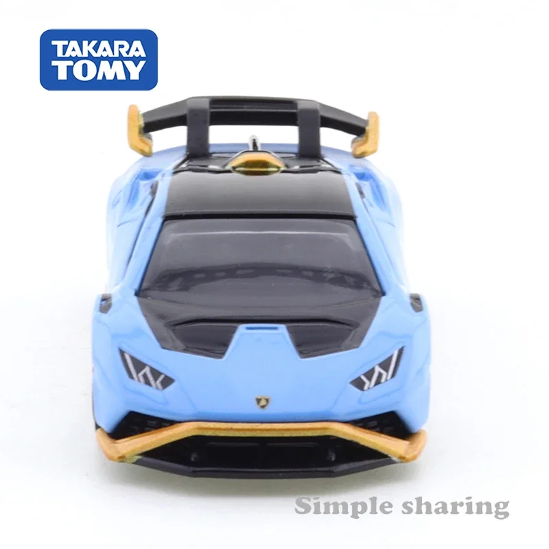 Takara Tomy Tomica No.11 Lamborghini Huracan STO Auto 1:62 Kinderen Speelgoed Motorvoertuig Diecast Metal Collection Model