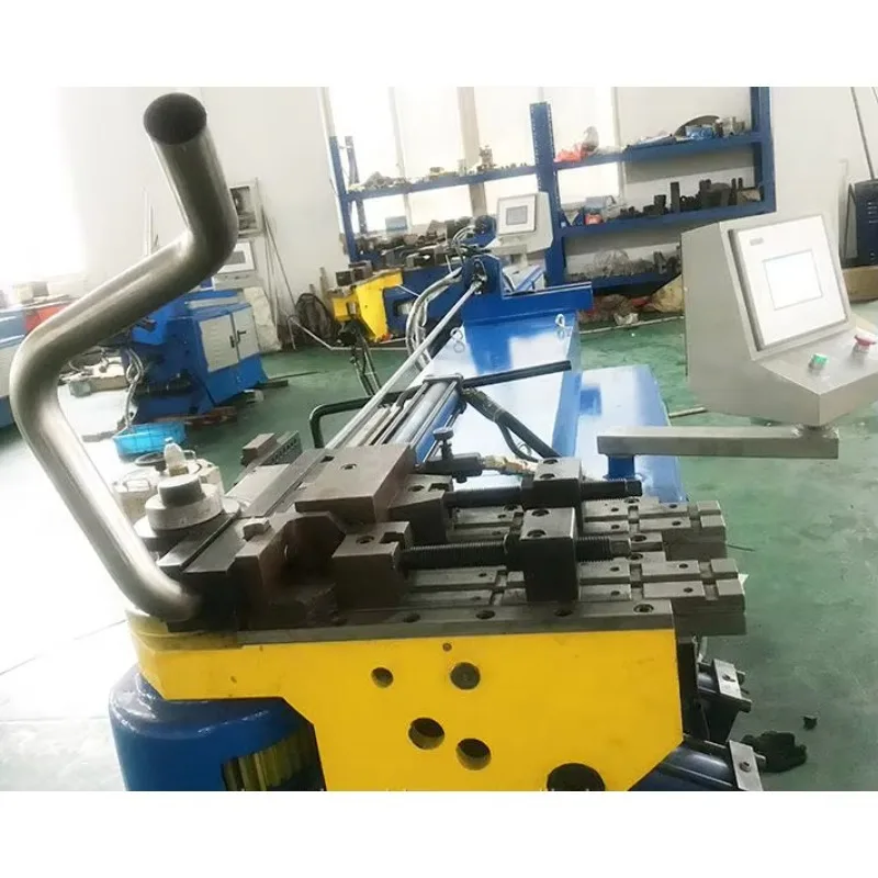 DW75NC Electric Hydraulic Automatic Pipe Bending Services Ss Chair Hollow square Pipe Bending Machine