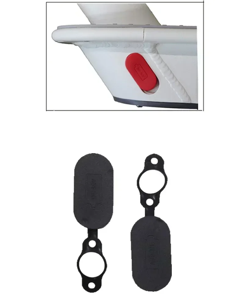Boîtier de prise anti-poussière universel, Port de Charge pour Scooter électrique Xiaomi M365 Kickscooter Pro 1S Pro 2, pièces de couvercle en caoutchouc étanche