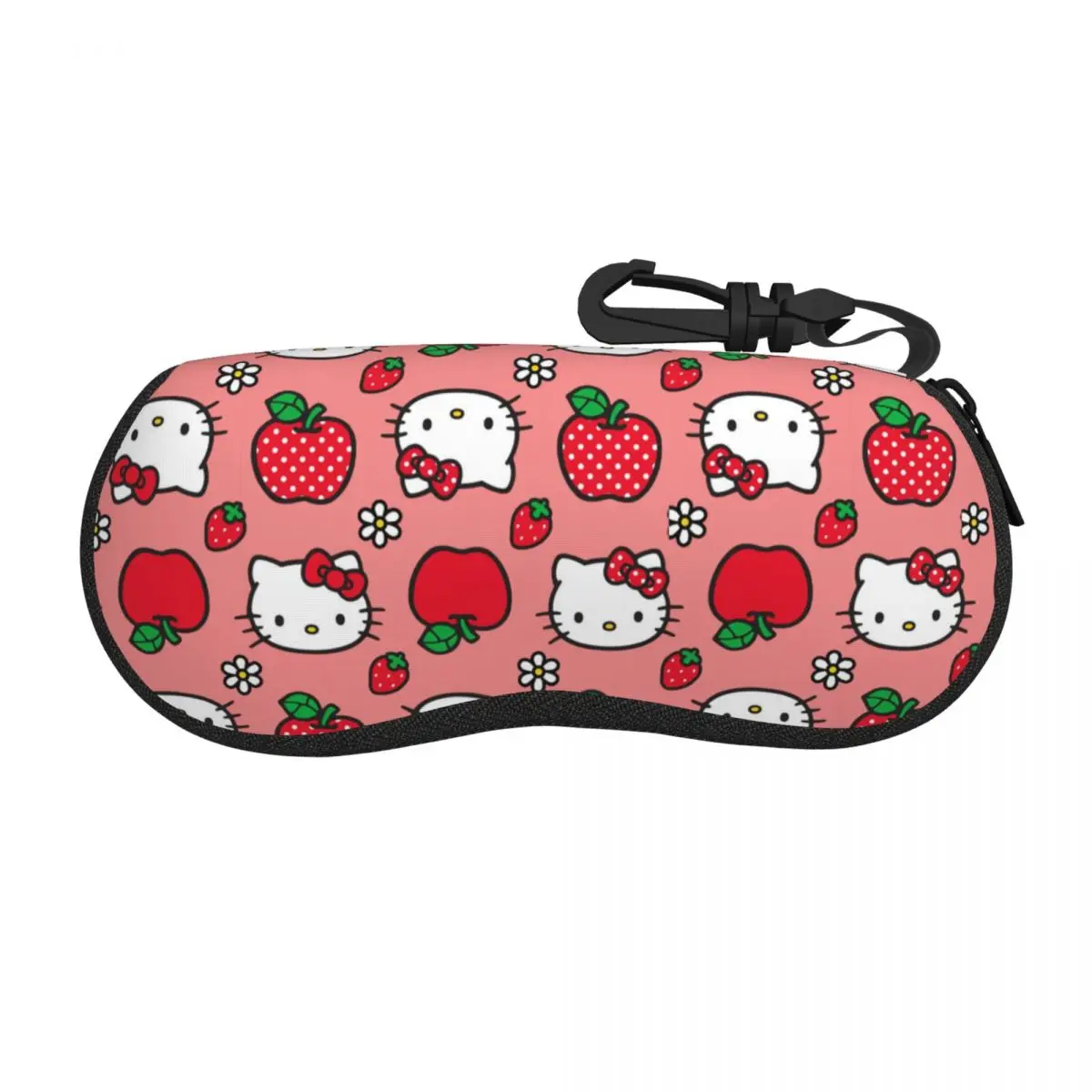 Sanrio Cute Hello Kitty Accessories Glasses Case for Women Men Anti-Fall Cartoon Eyeglasses Storage Box Protector Eyeglasses Box